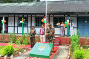 Assam Rifles Junior School-Flag Hosting